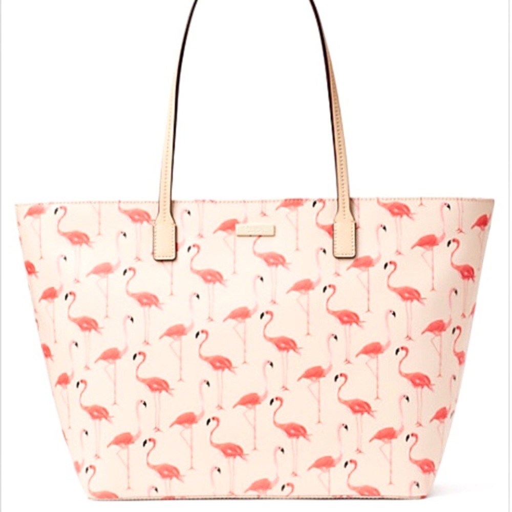 🆕 KATE SPADE 💕 Flamingo Pink Margareta Haven Tote